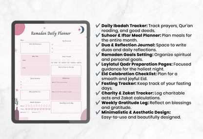 Ramadan Planner - Barakah Gift House