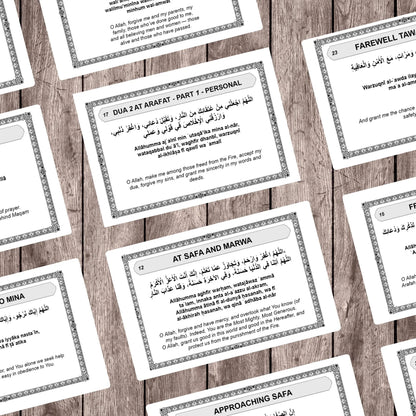 Hajj Dua Cards Printable PDF - Barakah Gift House