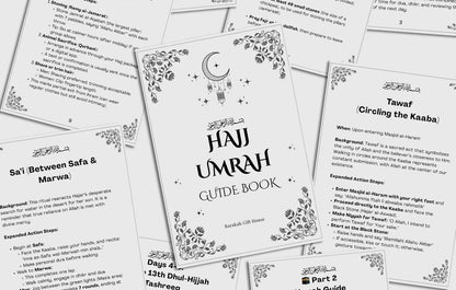 Hajj Umrah Guide Booklet - Barakah Gift House