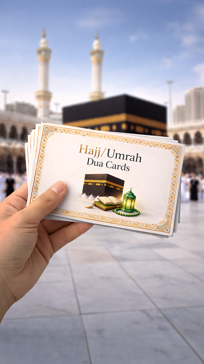 Hajj Dua Cards